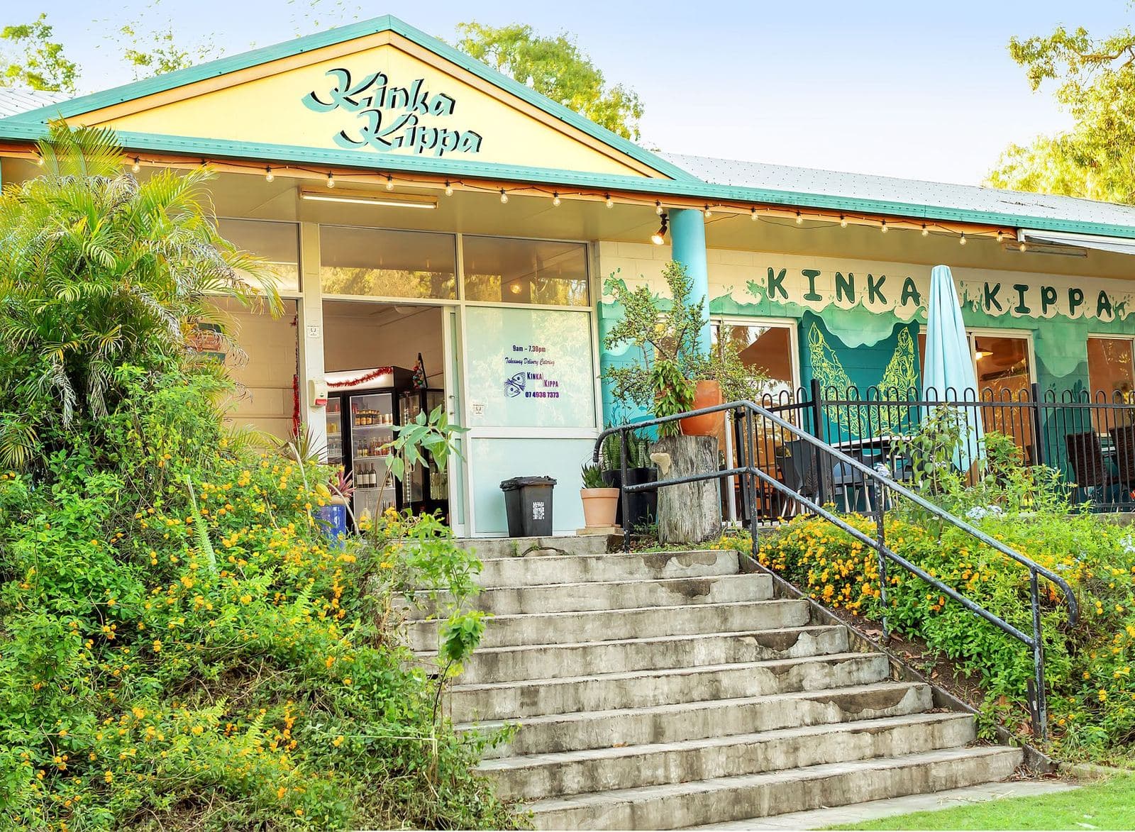 The Kinka Kippa shopfront at Kinka Beach
